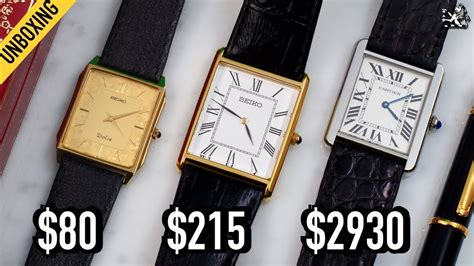 cartier tank alternative|look alike cartier watches.